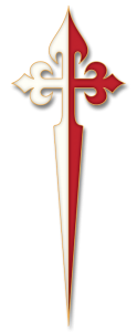 Het kenmerkende kruis van de Heraldos del Evangelio