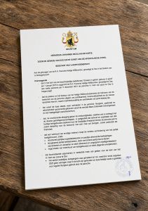 Decreet onttrekking aan de eredienst van de H.Hartkerk